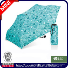 Super mini paraguas de bolsillo personalizado